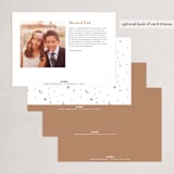 "Starry" - Eid Cards in Caramel by Ashley Rosenbaum - Back of Card Options