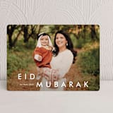 "Happy moments" - Eid Cards in Cotton by Stacey Meacham - Front
