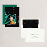 "Lustrous" - Eid Cards in Emerald by Deborah Chou - Assembled
