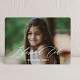 "Elegant Overlay" - Eid Cards in Snow by Baumbirdy - Front