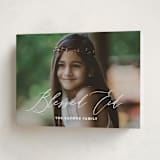 "Elegant Overlay" - Eid Cards in Snow by Baumbirdy - Folded Card