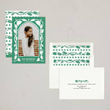 "Ornamental" - Eid Cards in Emerald by Inkblot Design - Assembled