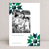 "geometrical stars" - Eid Cards in Aquamarine by Sumak Studio - Front