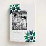 "geometrical stars" - Eid Cards in Aquamarine by Sumak Studio - Folded Card