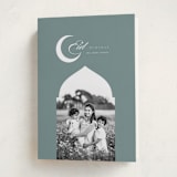 "Eid Mubarak Arch" - Eid Cards in Sage by Orasie - Folded Card
