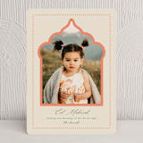 "Divine Light" - Eid Cards in Coral by Cindy Reynolds - Front