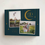 "Hanging Stars" - Eid Cards in Deep Sea by Morgan Kendall - Folded Card