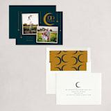"Hanging Stars" - Eid Cards in Deep Sea by Morgan Kendall - Assembled