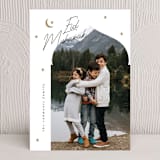 "Blessed" - Eid Cards in Golden by Angela Garrick - Front