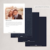 "Eid Moon" - Eid Cards in Night by Pati Cascino - Back of Card Options