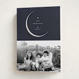 "Eid Moon" - Eid Cards in Night by Pati Cascino - Folded Card