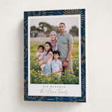 "Bright Bursts" - Eid Cards in Navy by Robert and Stella - Folded Card