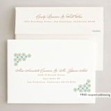 "Patterned" - Eid Cards in Neel by Creo Study - FREE Recipient Addressing