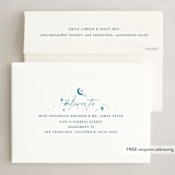 "Under the Stars" - Eid Cards in Night Blue by Pati Cascino - FREE Recipient Addressing