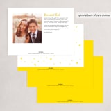 "Lunar Arch" - Eid Cards in Sunshine by AK Graphics - Back of Card Options