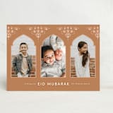 "Islamic Arch" - Eid Cards in Almond by Selima Akhter - Front