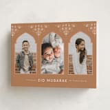 "Islamic Arch" - Eid Cards in Almond by Selima Akhter - Folded Card