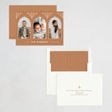 "Islamic Arch" - Eid Cards in Almond by Selima Akhter - Assembled