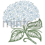 "Hydrangea" - Design Element in Sky by Paper Sun Studio - Design Element