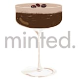 "Espresso Martini" - Design Element in Cocoa by Baumbirdy - Design Element