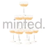 "Champagne Tower" - Design Element in Champagne by Baumbirdy - Design Element