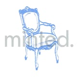 "Hora" - Design Element in white by Teju Reval - Design Element