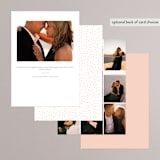 "Sip Sip Hooray" - Engagement Party Invitations in Champagne by Kelly Schmidt - Back of Card Options