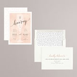 "Sip Sip Hooray" - Engagement Party Invitations in Champagne by Kelly Schmidt - Assembled