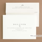 "nougat" - Engagement Party Invitations in Ivory by chocomocacino - FREE Recipient Addressing