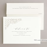 "Modern Brilliance" - Engagement Party Invitations in Blush by Kristie Kern - FREE Recipient Addressing