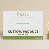 "Landscape" - Engagement Party Invitations in Golden by Minted - Front