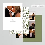 "Eternity" - Engagement Party Invitations in Ivory by Susan Moyal - Back of Card Options