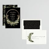 "Eternity" - Engagement Party Invitations in Forest by Susan Moyal - Assembled