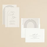 "Golden Ring" - Engagement Party Invitations in Champagne by Nicoletta Savod - Assembled