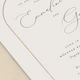 "Golden Ring" - Engagement Party Invitations in Champagne by Nicoletta Savod - Detail