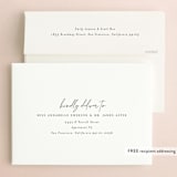 "Perspective" - Engagement Party Invitations in Fog by Nicoletta Savod - FREE Recipient Addressing