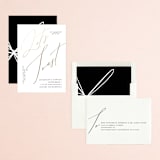 "Sparkled Toast" - Engagement Party Invitations in Cottonwood by Christie Garcia - Assembled