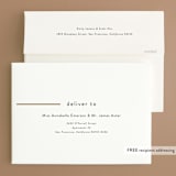 "Side by Side" - Engagement Party Invitations in Pearl by Kim Dietrich Elam - FREE Recipient Addressing