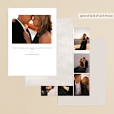 "macine" - Engagement Party Invitations in Steel by chocomocacino - Back of Card Options