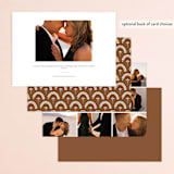 "Boho Swashes" - Engagement Party Invitations in Almond by Heather Schertzer - Back of Card Options