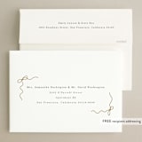 "Bows" - Engagement Party Invitations in Cream by Baumbirdy - FREE Recipient Addressing