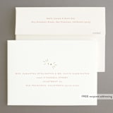 "Flower Cheers" - Engagement Party Invitations in Champagne by Baumbirdy - FREE Recipient Addressing
