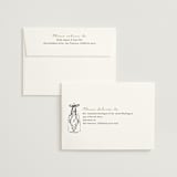 "Sparkling Champagne Tower" - Engagement Party Invitations in Noir by Jackie Crawford - FREE Recipient Addressing