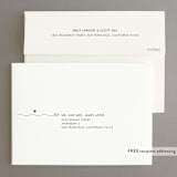 "Love Connection" - Engagement Party Invitations in Red Hot by Kim Dietrich Elam - FREE Recipient Addressing