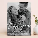 "purest" - Engagement Party Invitations in Silk by carla san roman - Front