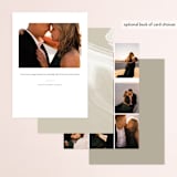 "purest" - Engagement Party Invitations in Silk by carla san roman - Back of Card Options