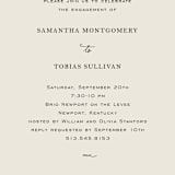 "Estate" - Engagement Party Invitations in Ivory by Kim Dietrich Elam - Detail