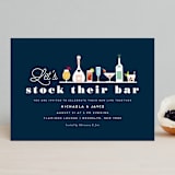 "caipiroska" - Engagement Party Invitations in Indigo by chocomocacino - Front