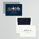 "caipiroska" - Engagement Party Invitations in Indigo by chocomocacino - Assembled