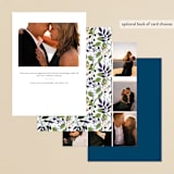"Fresh Floral Brunch" - Engagement Party Invitations in Bouquet by Paper Sun Studio - Back of Card Options